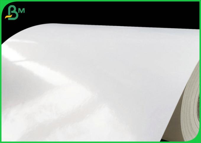 papel sintético lustroso Dustproof de 180um 250um Matt PP para a impressão do Inkjet das etiquetas