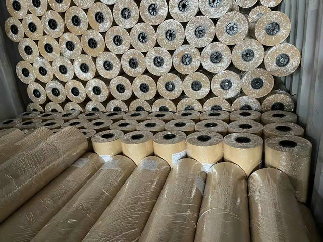 produto comestível de papel de embalagem da largura 70gsm 80gsm Brown de 30cm 40cm em 50 medidores pelo rolo