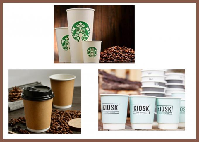 O produto comestível 300g + 20g o PE Cupstock baseou o papel para o copo de café impermeável