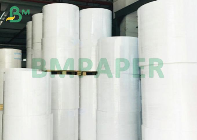 o papel térmico resistente Rolls enorme do risco de 52g 55g etiqueta o material conservado em estoque
