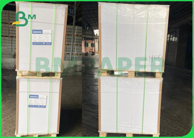 1.5mm 2mm C1S revestiu o cartão branco para a caixa do pacote do presente 25 x 38 polegadas