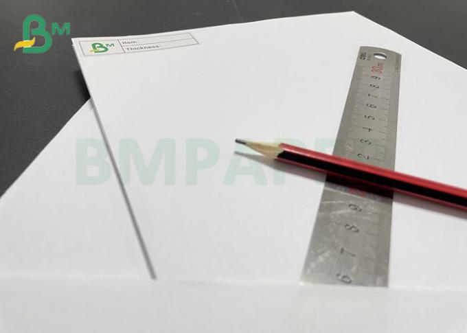 Papel branco liso e liso do marcador do plotador para a fábrica do vestuário
