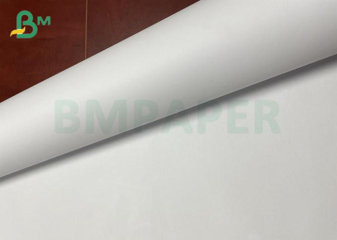 Papel branco liso e liso do marcador do plotador para a fábrica do vestuário