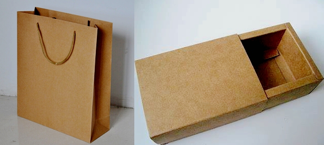 papel Unbleached original do ofício do papel de embalagem de 440g Brown para a impressão no rolo