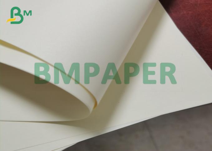 papel deslocado bege de papel liso de Woodfree do creme do marfim 80g para a impressão