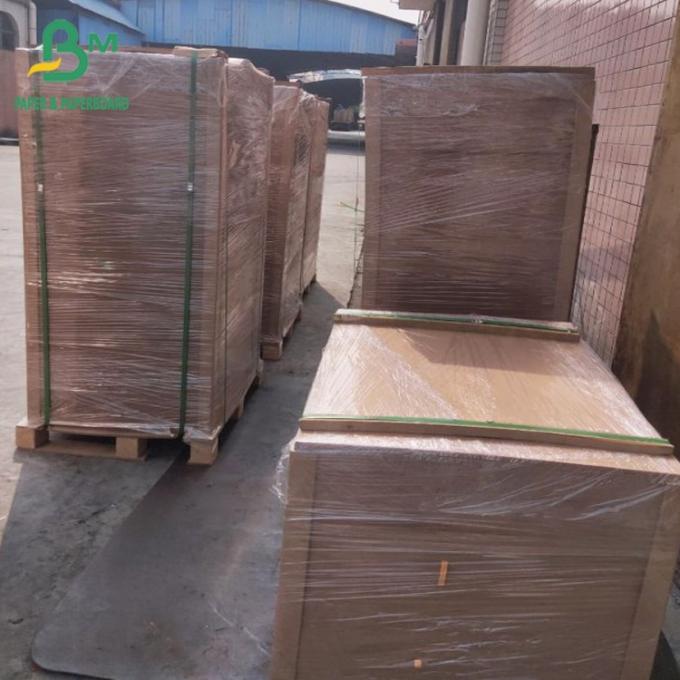 Tome encaixota para fora 300gsm papel Unbleached de Kraft Brown para recipientes de alimento 0