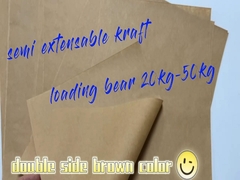 Papel Kraft castanho forte e altamente expansível