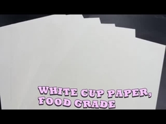 200 g de papel de taça branco revestido em PE impermeável