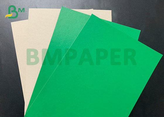 cartão revestido 2mm verde Grey Back Stiffness Paperboard de 700 x de 1000mm 1mm