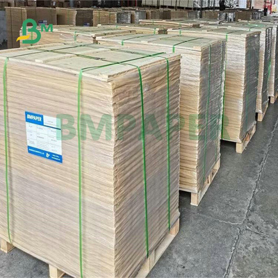 Largura da bobina 400mmmm rolo de papel Kraft não branqueado seguro para alimentos para embalagem de alimentos