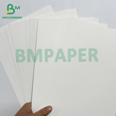 Reciclável 325gm recipiente de comida branca lisa GC1 papel