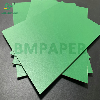 1.1mm 1.2mm Verde revestido Lacado Rigidez Papelão de Grão de volta Cartão duro