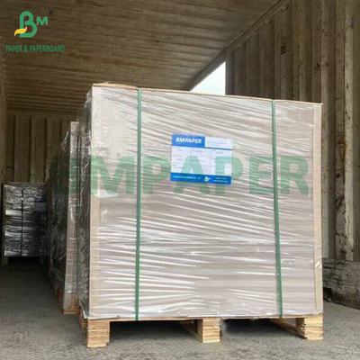 1 mm Cartão revestido de argila branca de dois lados para eletrônicos Pacote 70 x 100 cm