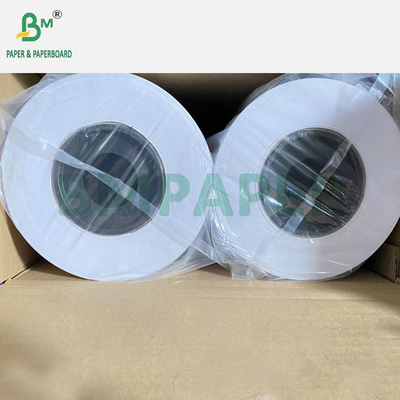 Papel revestido com brilho de 150gm para impressora de toner a laser 3 polegadas Core 841mm 420mm Rolls