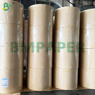 Rolos de papel kraft de 50 gm castanho despojado para embalagem de flores