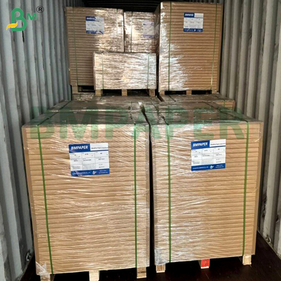 250 g 270 g cartão Kraft revestido de superfície branca à prova de congelação à prova de umidade para embalagens de alimentos congelados