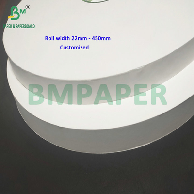 Pulpa de madeira de qualidade alimentar 28g Embalagem de palha impressa personalizada 32mm 35mm
