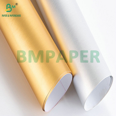 C1S 400gm 425gm Premium Gold Silver Cardstock para Fabricação de Caixa de Embalagem