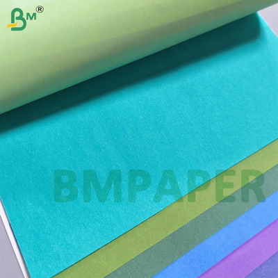 Papel Vegetal Colorido 40gsm - 100gsm para Tubos de Papel de Bobina