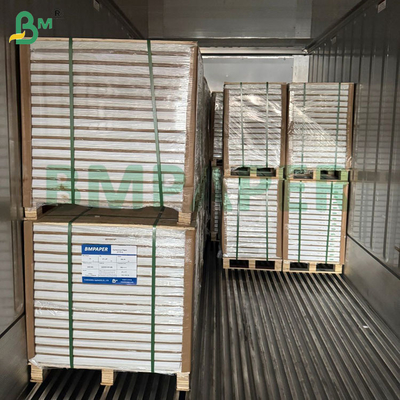 240g + 15PE Papel de recipiente de alimentos resistente ao óleo para fabricação de tigelas de papel 61 x 86cm