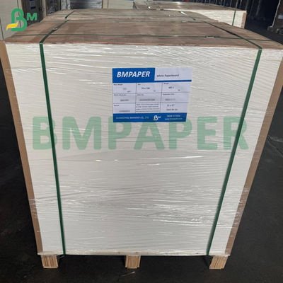 Cartão de papelão C1S 245gsm 12pt à prova de óleo para embalagens com contato direto com alimentos