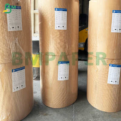 Bobinas de Papel Kraft Branco de 15gsm com Revestimento Superior para Embalagem de Alimentos Congelados