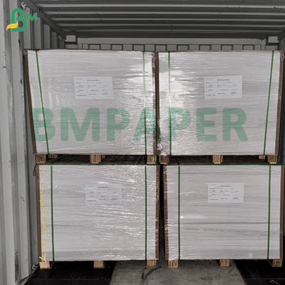 Papel ondulado branco de lado único para embalagem em caixa