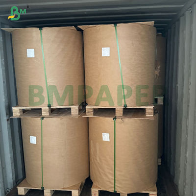 Papel Kraft Marrom Semi-Extensível Não Branqueado de 140g para Embalagem