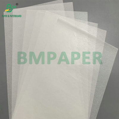 Papel Vegetal de Silicone Branco de Grau Alimentício 35gsm 40gsm Antiaderente para Cozinha