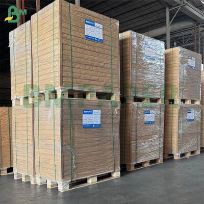 Folhas de papel kraft virgem amarelo dourado a riscas de 40 g, de alta resistência ao molho