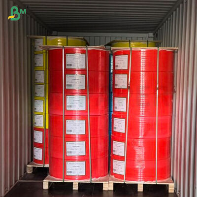 76gm CB CFB CF NCR Offset Papel Inorgânico Preto Imagem 1/2" 19" Largura