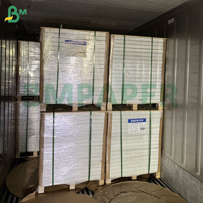 12 x 18 polegadas 300gm 350gm revestido 1 lado papel de capa branca placa para impressão offset