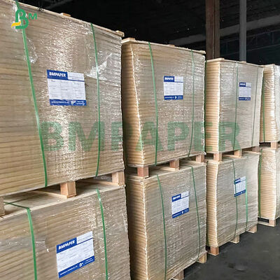 250g+ 10g 2S PE papel de almoço castanho para recipientes de preparação de refeições