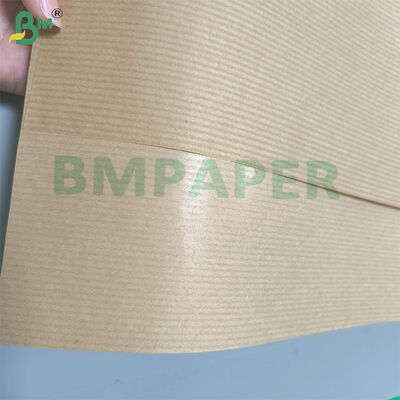Papel Kraft Marrom Glaceado à Máquina com Nervuras para Sacos e Envelopes