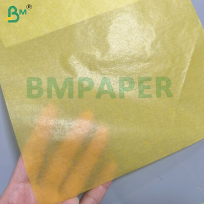 Papel de embrulho de alimentos de cores transparentes 23gm para forro de bolo de queijo