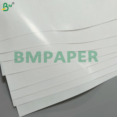 Alto brilho Branco Brilhante Gloss Label Top Paper Material 80gr