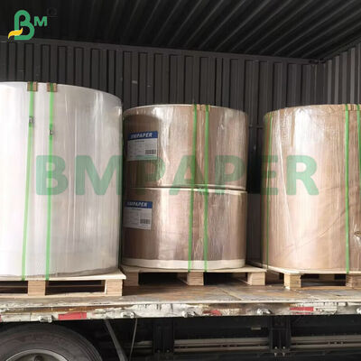 Papel revestido de silicone branco de 40 gramas Jumbo Rolls para assar pão