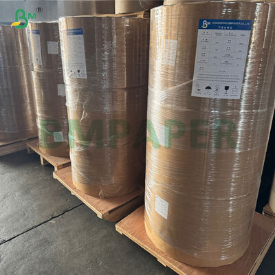 Papel Kraft Branco Virgem de Grau Alimentar 40gm-150gm Para Fabricação de Sacos