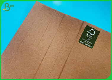 O AA classifica o rolo reciclado do papel de embalagem/80g a papel de embalagem sem revestimento de 400g Brown