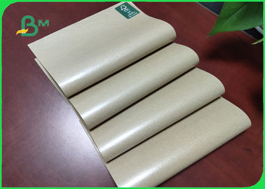 lustroso lateral do papel revestido do PE Unbleached do alimento 60g + 10g/do papel de embalagem O impermeável