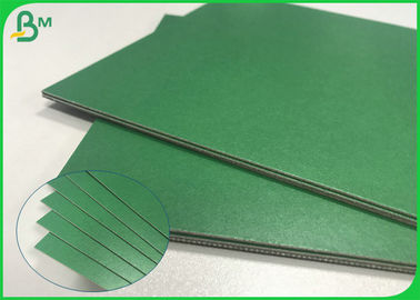 cartão grosso liso 1.8mm contínuo do papel verde de 1.2mm 1.5mm para o emperramento de livro