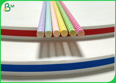 O FSC aprovou o rolo do papel de palha do produto comestível 120gsm de 14mm com cor diferente