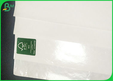 O papel de embalagem branco de dobramento da resistência 70gsm 80gsm Rola caixas do produto comestível de Gor