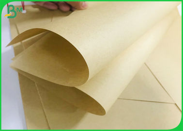 a polpa de bambu de 50G 80G baseou rolo Unbleached do papel do forro de kraft do eco para o saco do envelope