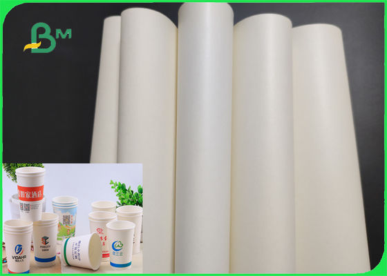 O produto comestível 190gsm + 30g o PE Cupstock baseou o papel para o supermercado liso