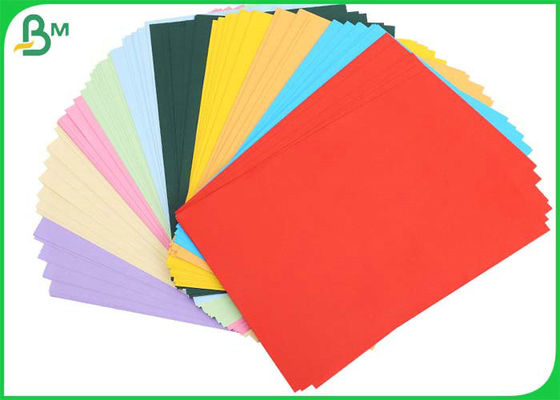 9&quot;” papel colorindo de superfície liso de 200gsm X12 para o papel do ofício de DIY