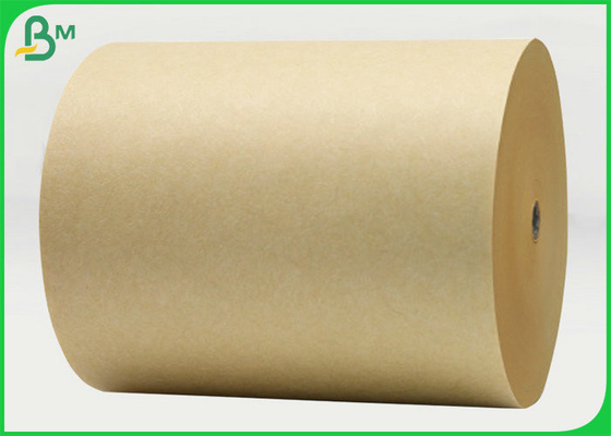 papel de embalagem grande 70gsm de Brown do produto comestível do rolo de 600mm para fazer o saco do pão