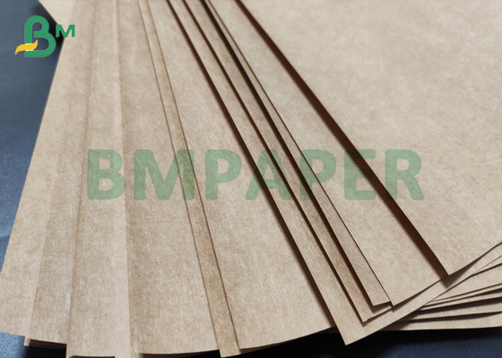 a farinha de 20kg 25kg Brown escuro ensaca o papel de embalagem de saco de papel 80gsm 90gsm