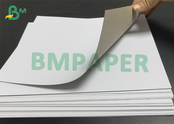 tamanho branco de papel frente e verso de 400gsm Front Grey Back Eco Friendly Customized