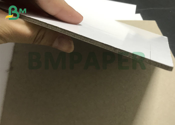 Reciclado reduza a polpa folhas laminadas brancas de 0.8mm a de 3mm/pretas grossas de Grey Paperboard